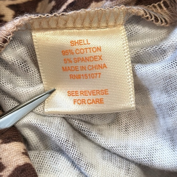 Lovefool Women’s 3X Keyhole Long Sleeve Wrap With Tie Leopard Print Cropped Top - Picture 8 of 9